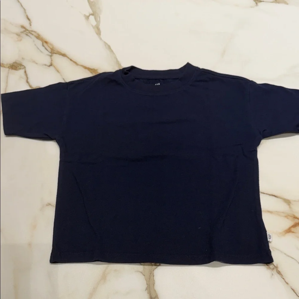 GAP Kids Dark Blue Short Sleeve Tee